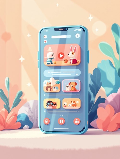 密桃影视 APP 界面展示